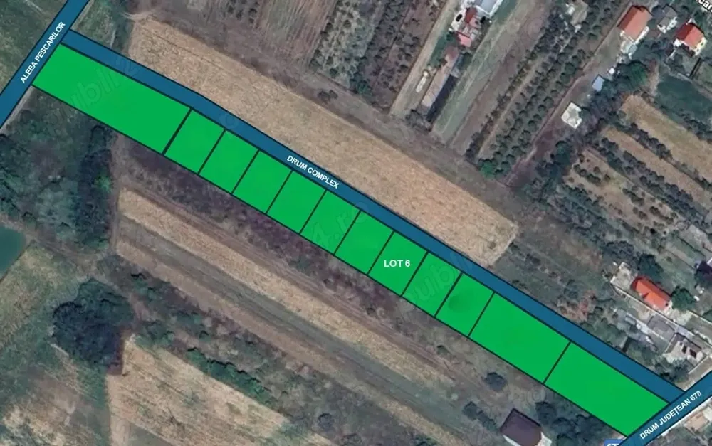 Teren intravilan de vanzare 662 mp