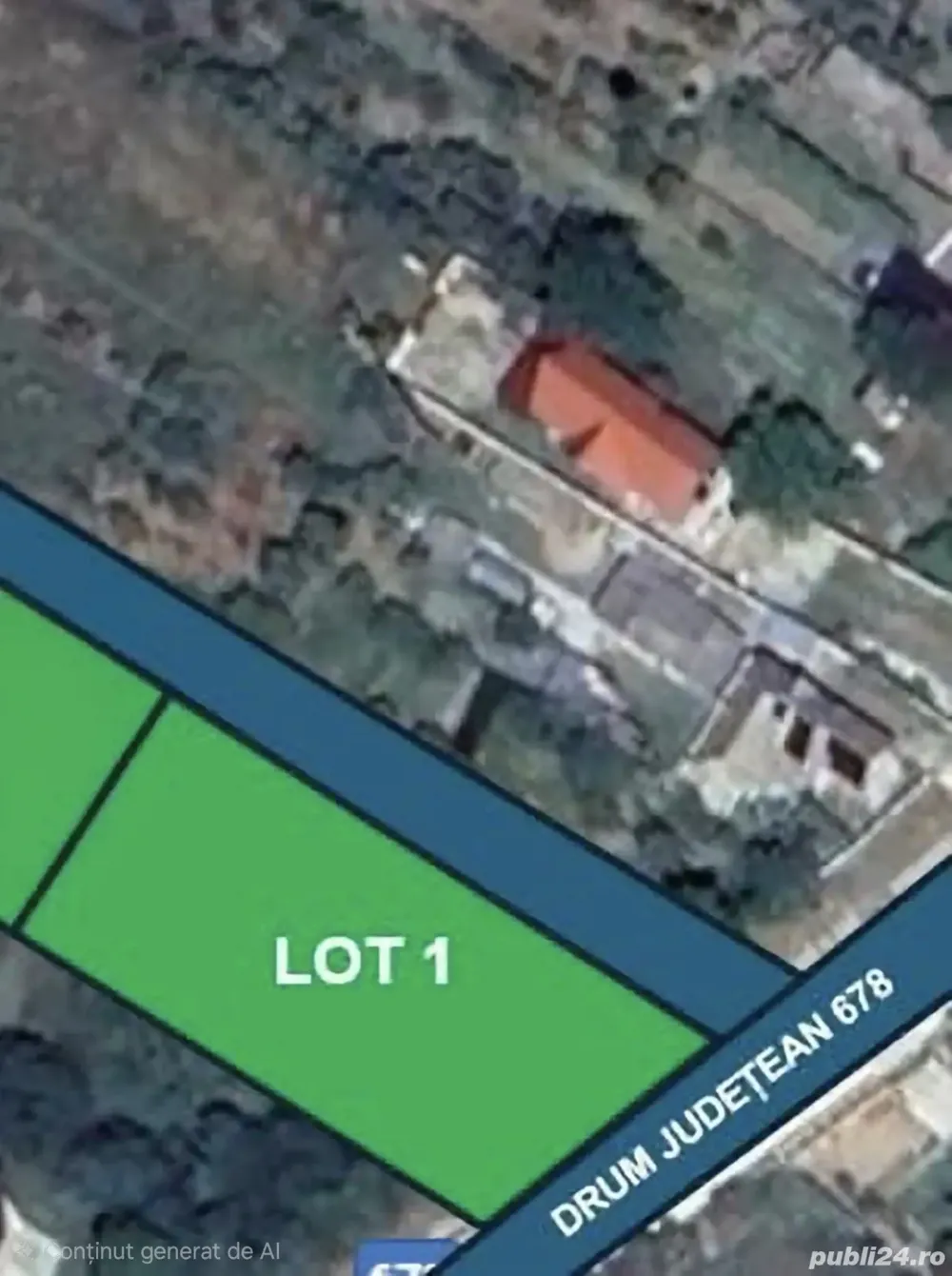 Teren intravilan de vanzare 1990 mp