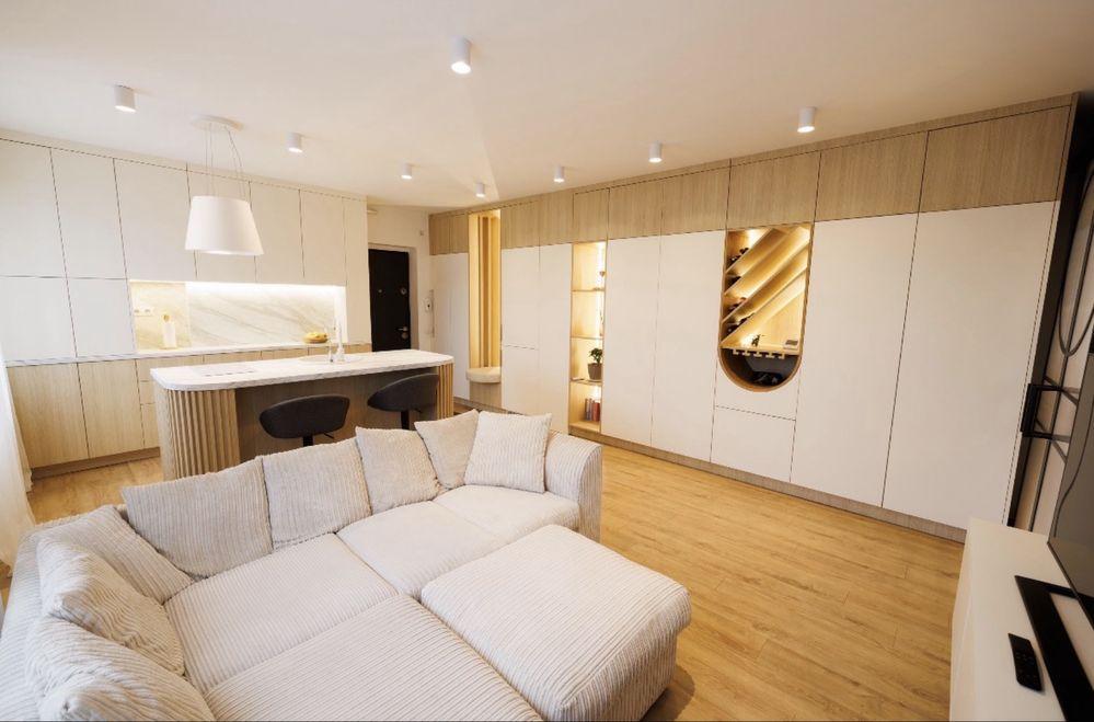 Apartament 2 camere PREMIUM  -design modern, complet utilat, zona Bizo