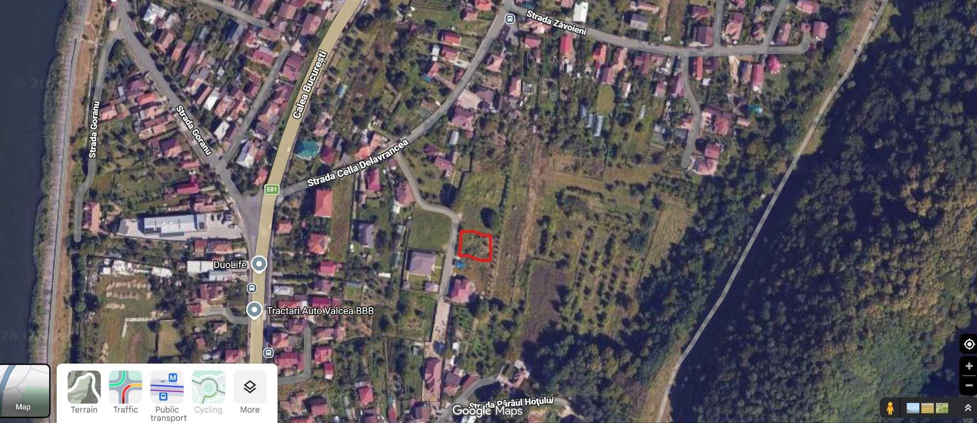Teren intravilan Goranu, Cella Delavrancea, 707mp - imagine 1