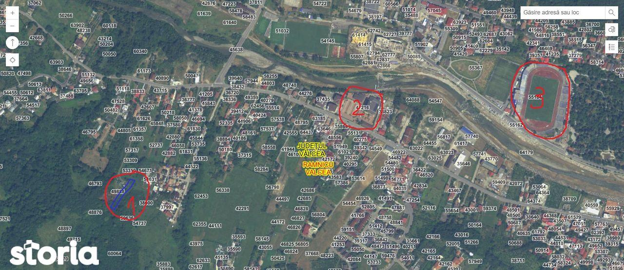 Teren intravilan Rm. Valcea, str. Morilor 1.070 mp