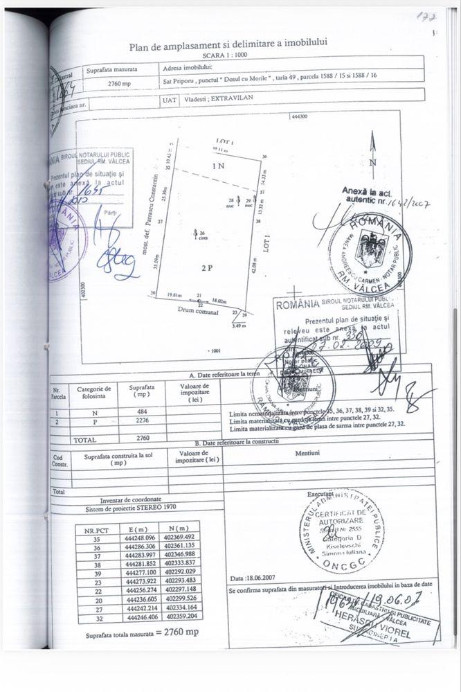 Vand teren in Priporu