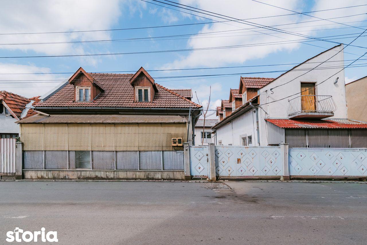 Proprietate de închiriat – casă, hală/atelier si garaj, Str. Zimbrului - imagine 1