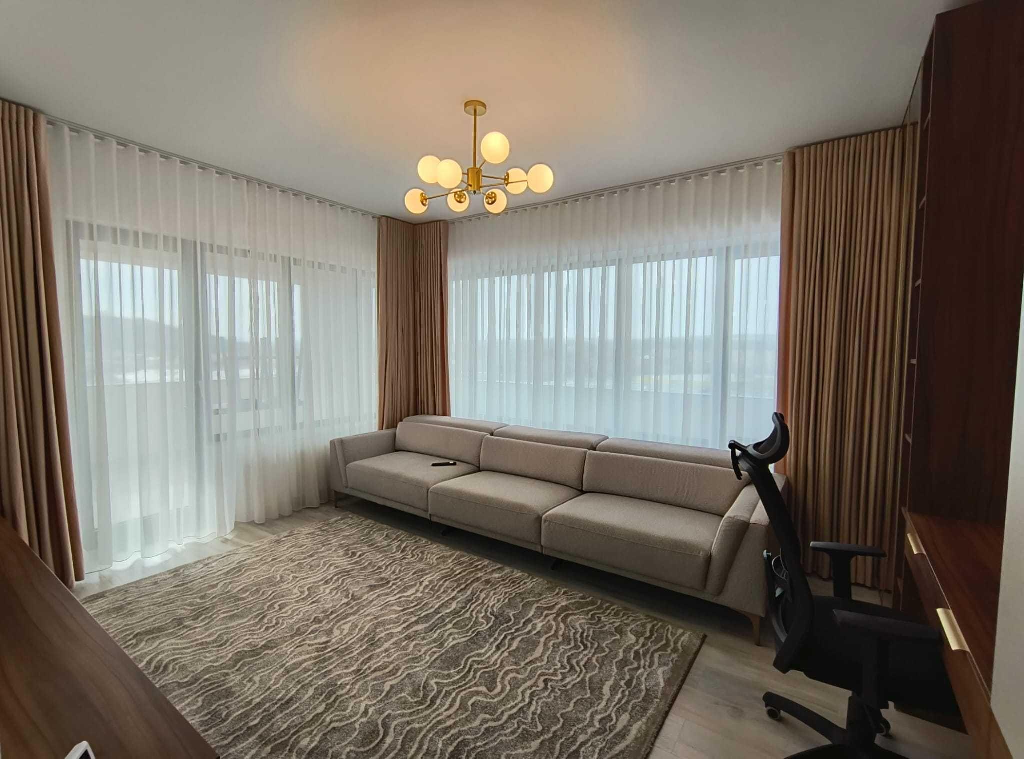 Unirea Towers, ap. 2 cam mobilat si utilat complet + parcare subterana
