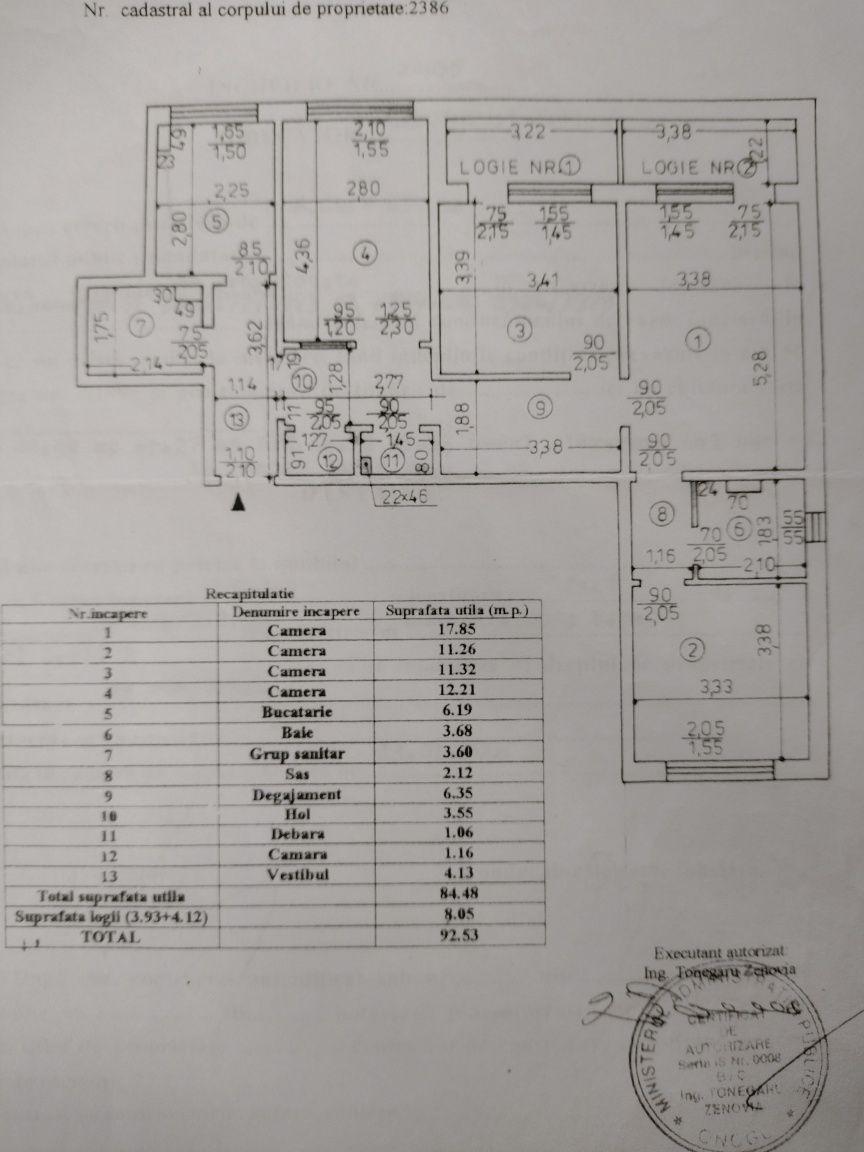 Apartament 4 camere Iasi, Alexandru cel Bun 19 - imagine 1