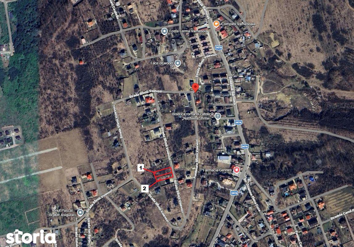 Bucium la 7km de centrul Iasului, loturi de 780mp priveliste splendida