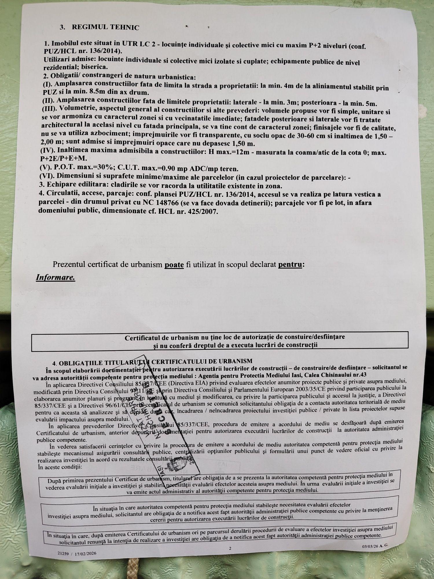 teren Bucium(intravilan Iași) - Lidl