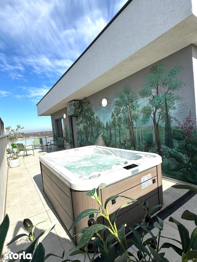 Proprietar vand penthouse 2 camere mobilat si utilat LUX