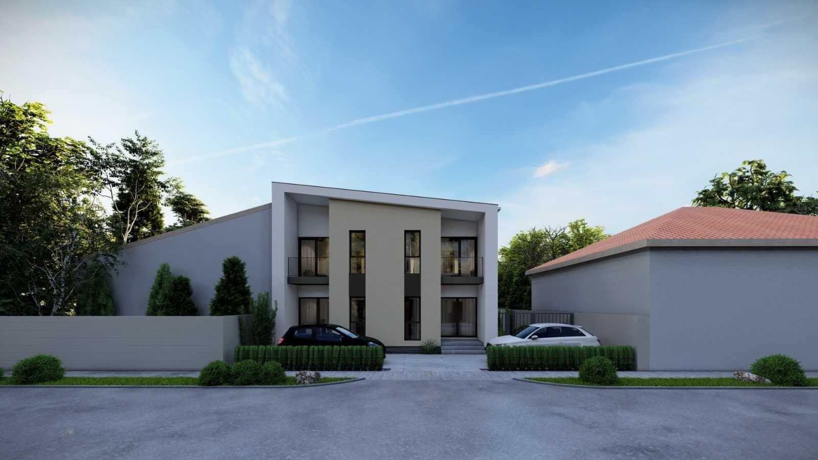 Duplex autorizat Timisoara - incepi constructia  imediat- Teren 435 m - imagine 1