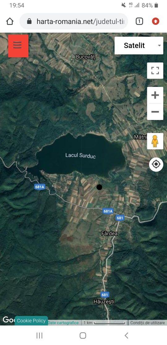 Teren  intravilan la lacul Surduc - imagine 1