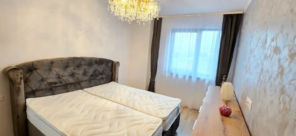 PRIMA inchiriere! Apartament 2 camere 60 mp COMAT TOWERS Dacia - Pacurari, mobilat LUX, loc parcare