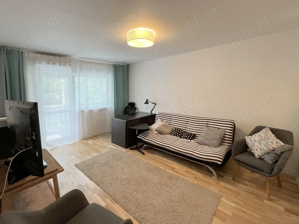 Apartament cu 2 camere mobilat si utilat in Podul de Fier