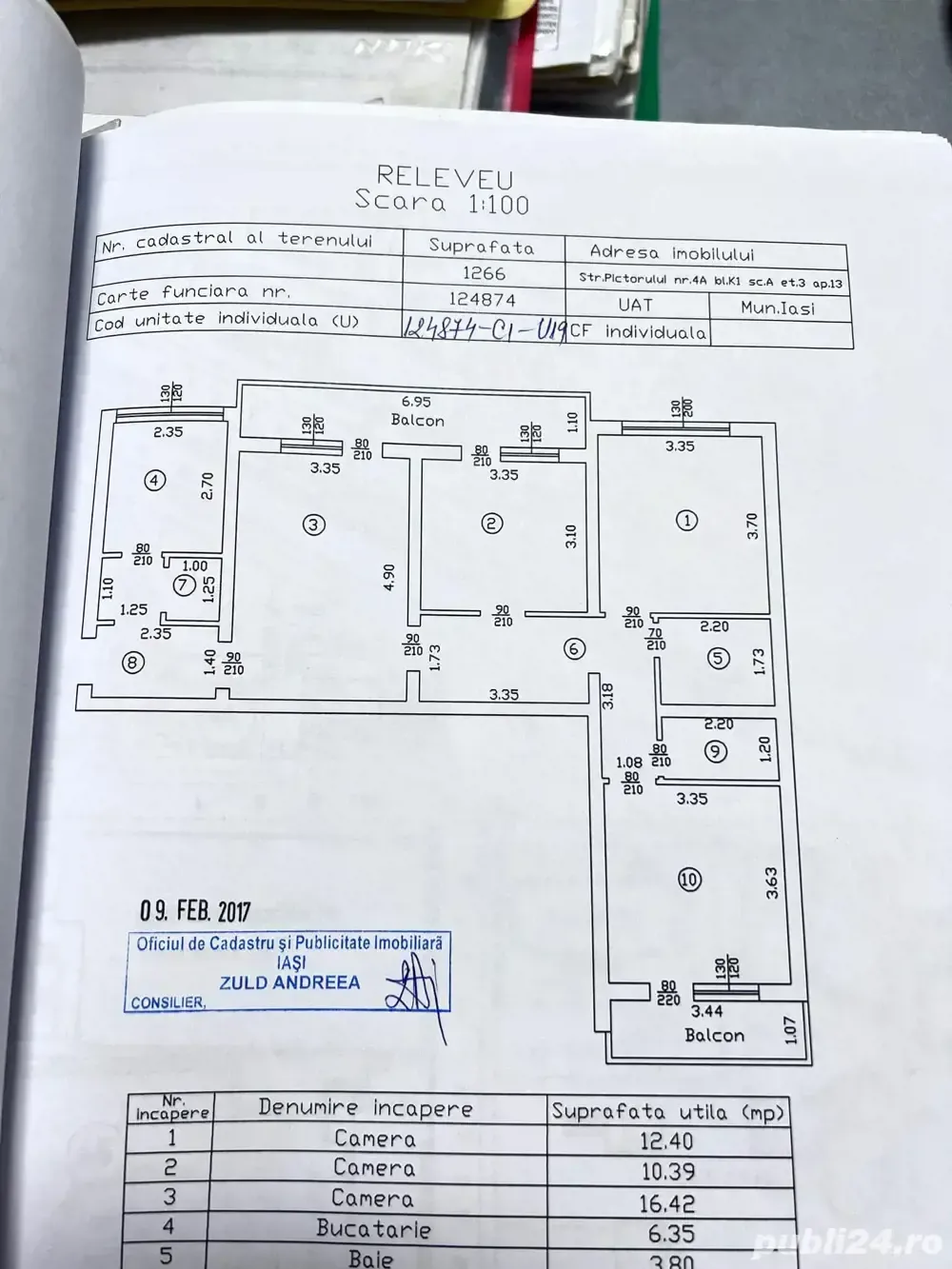 Proprietar 4. camere.