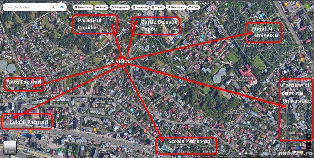 PROPRIETAR Vanzare 15_minute_LA_PAS (500metri) de parcul COPOU, util 250mp P+E+M, 615mp teren