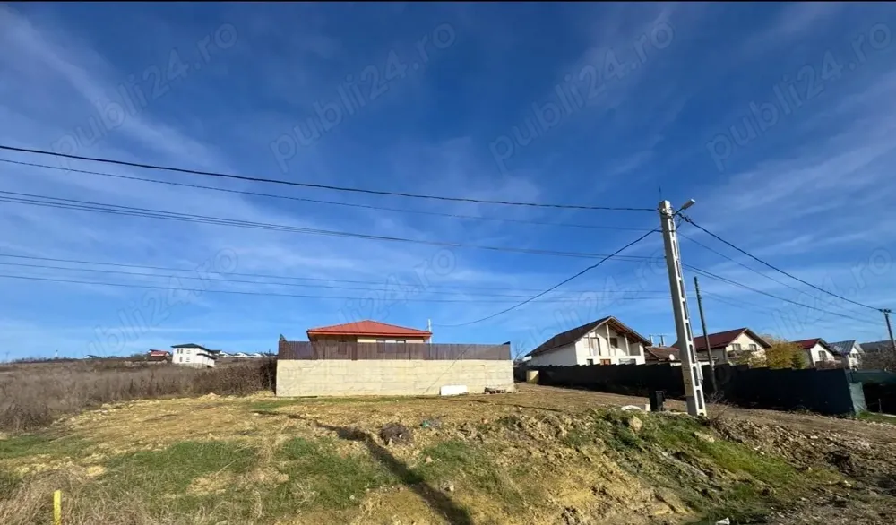 Vând Închiriez teren intravilan Iasi Barnova toate utilitatile, autorizatie de construire