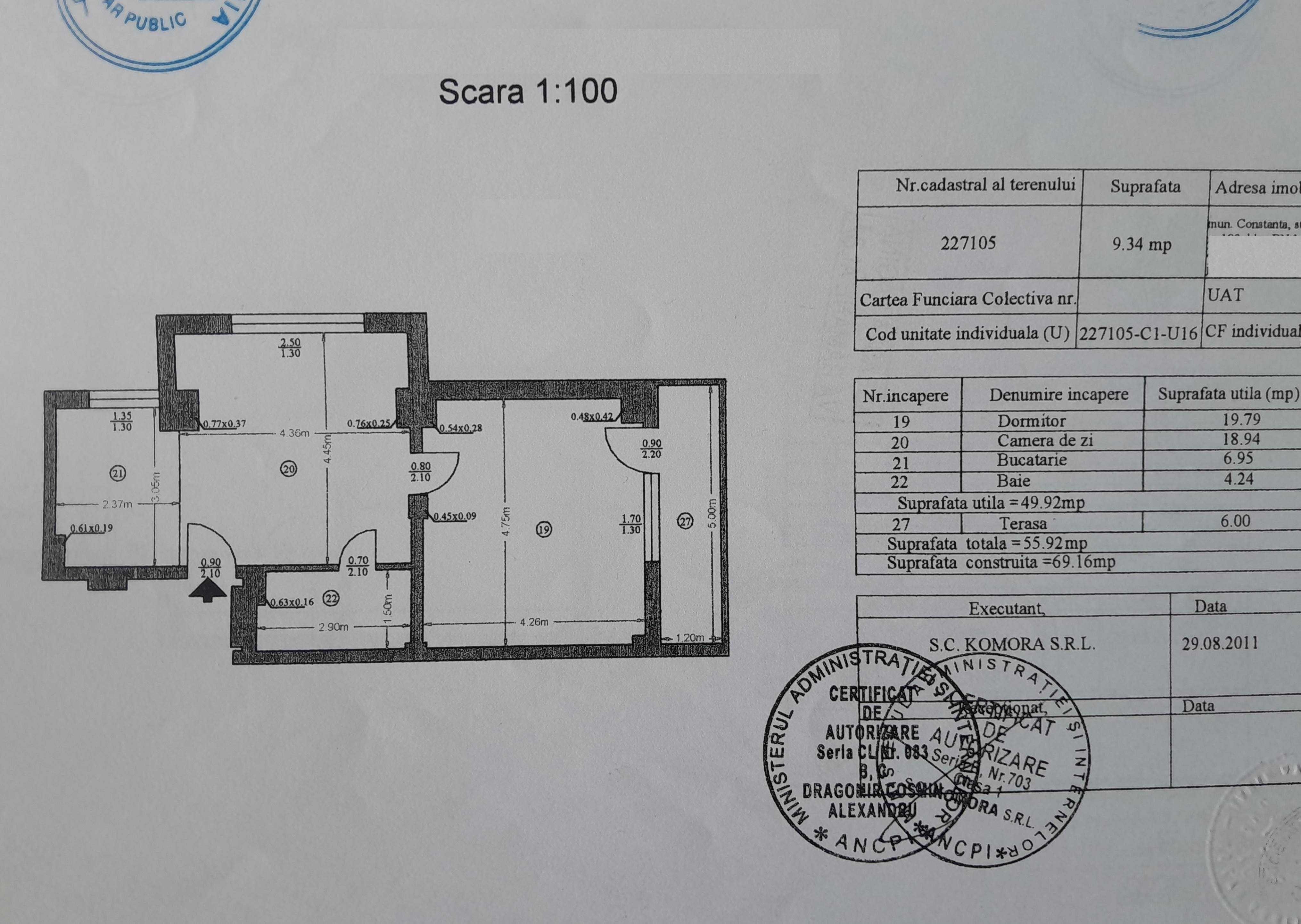 Apartament de vanzare - 2 camere - Baba Novac