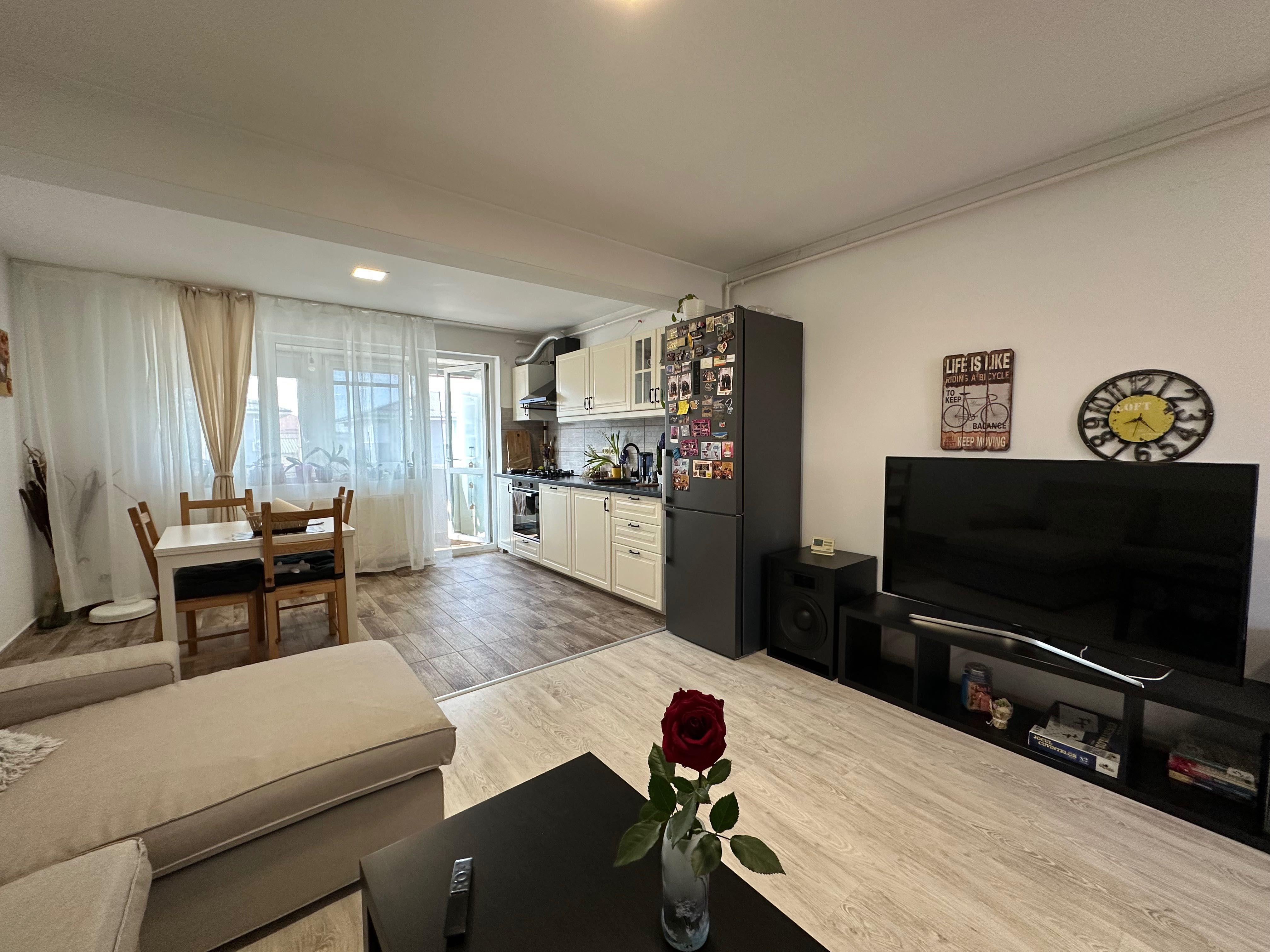 3 camere mobilat utilat parcare 13 min Metrou Dimitrie Leonida Berceni