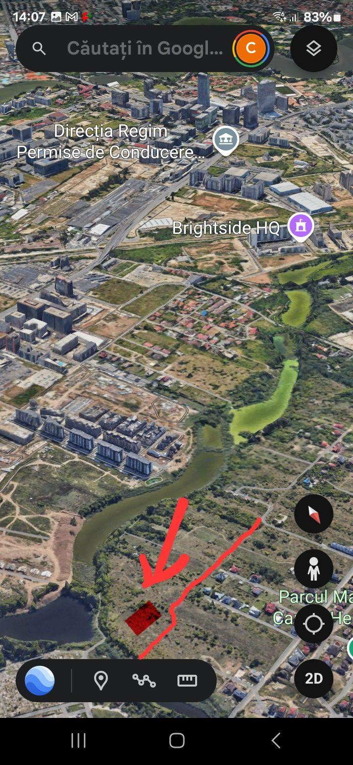 Proprietar vand teren intravilan 554mp pret avantajos Pipera Porsche N - imagine 1