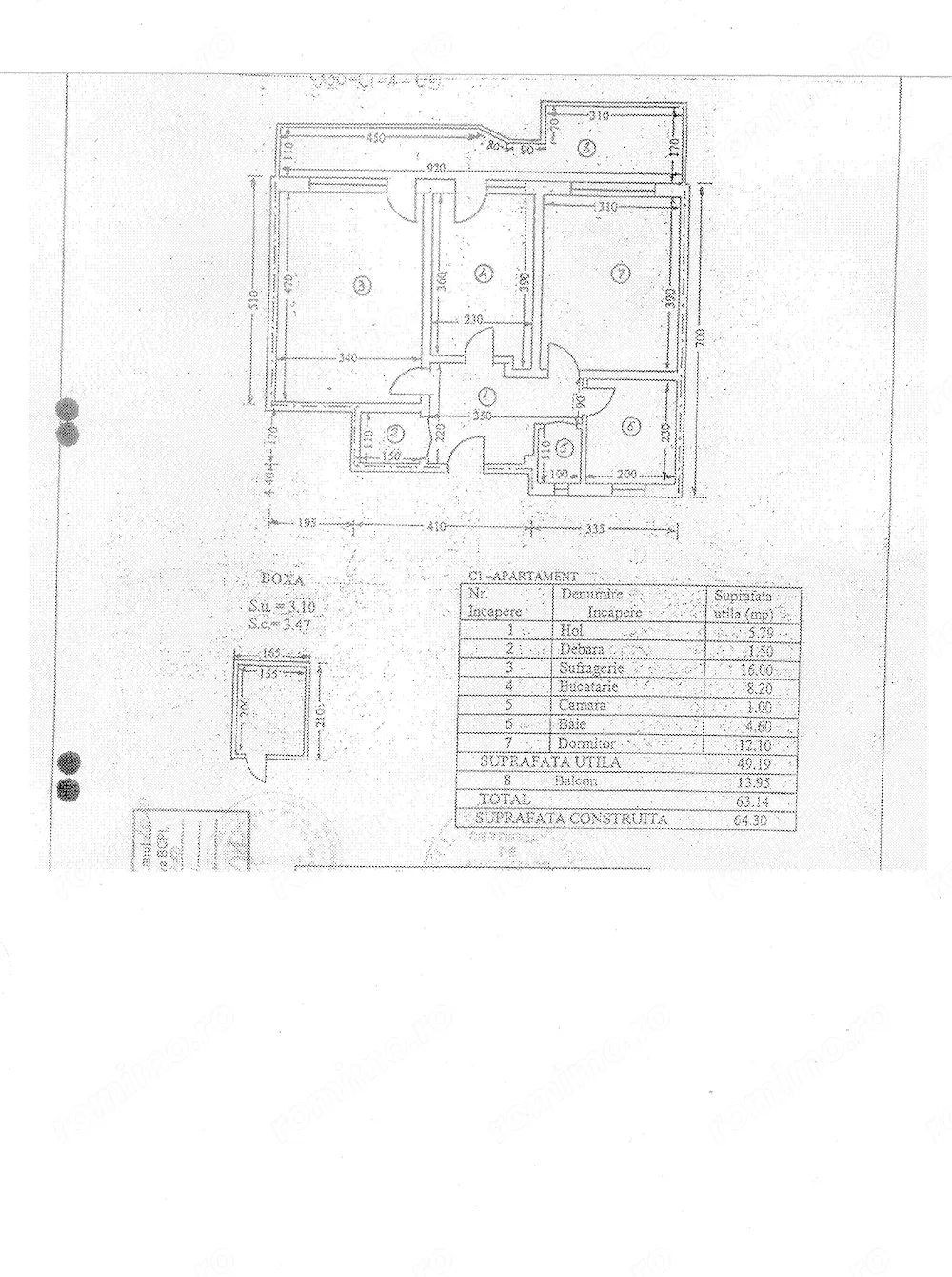 UltraCentral (Galeriile Comerciale) Ploiesti - Apartament: 2 Camere Decom Su 66 mp, Etaj 4 9, cu Bal
