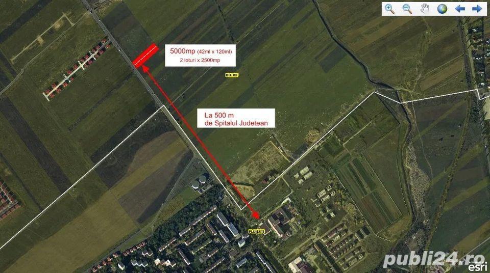 *Teren intravilan 5000mp-zona Spitalul Judetean-Ploiesti Nord*