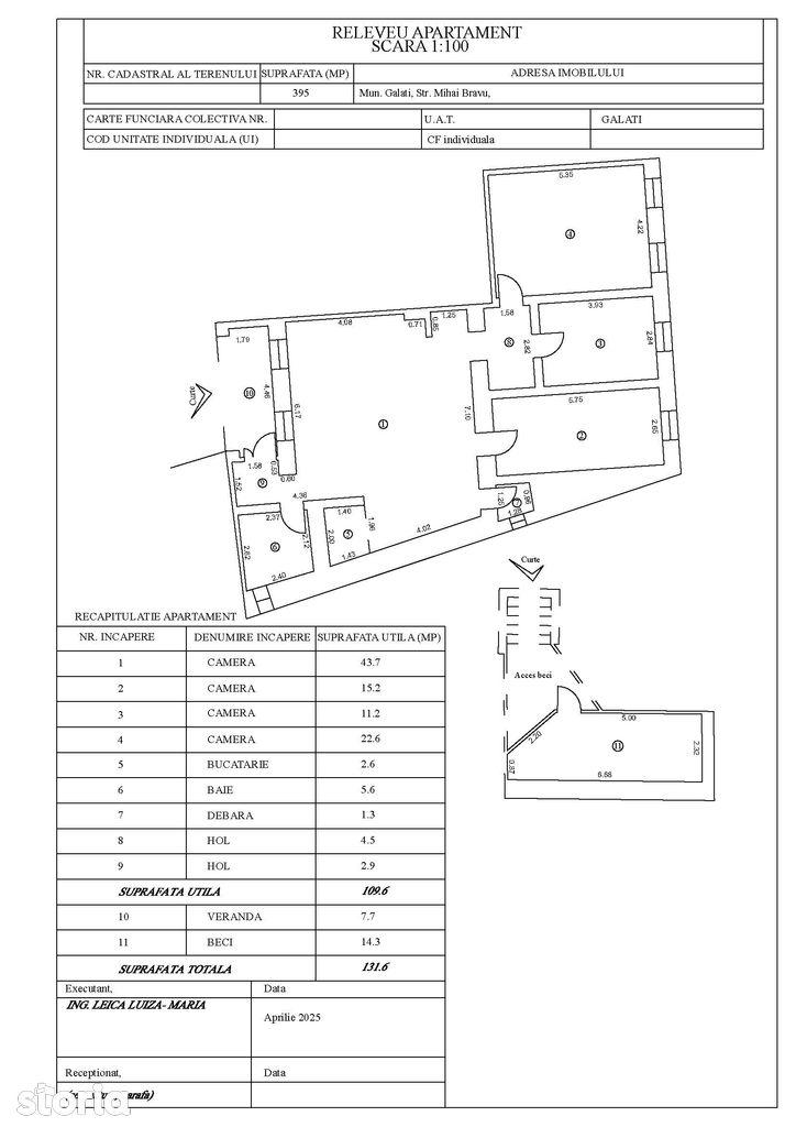 Apartament 4 camere in casa interbelica, garaj,beci,ultracentral - imagine 1