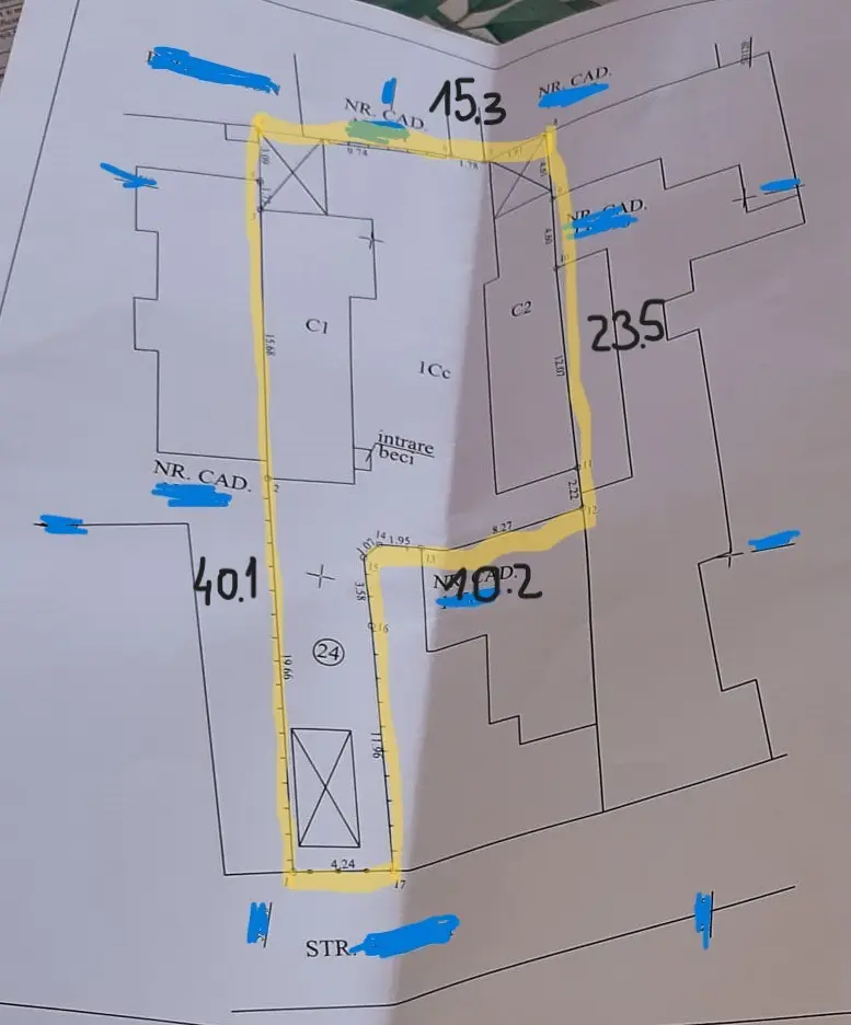 Proprietate centrală cu teren 429 mp și acces auto – oportunitate investiție - imagine 1