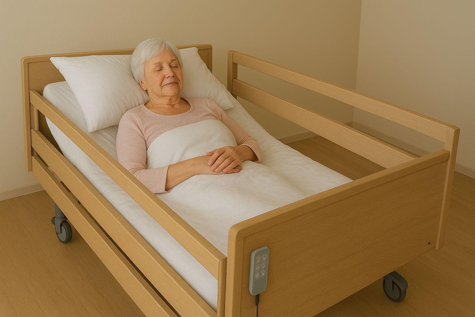 De vânzare pat medical cu functii ridicare/coborare cap, picioare,tota - imagine 1
