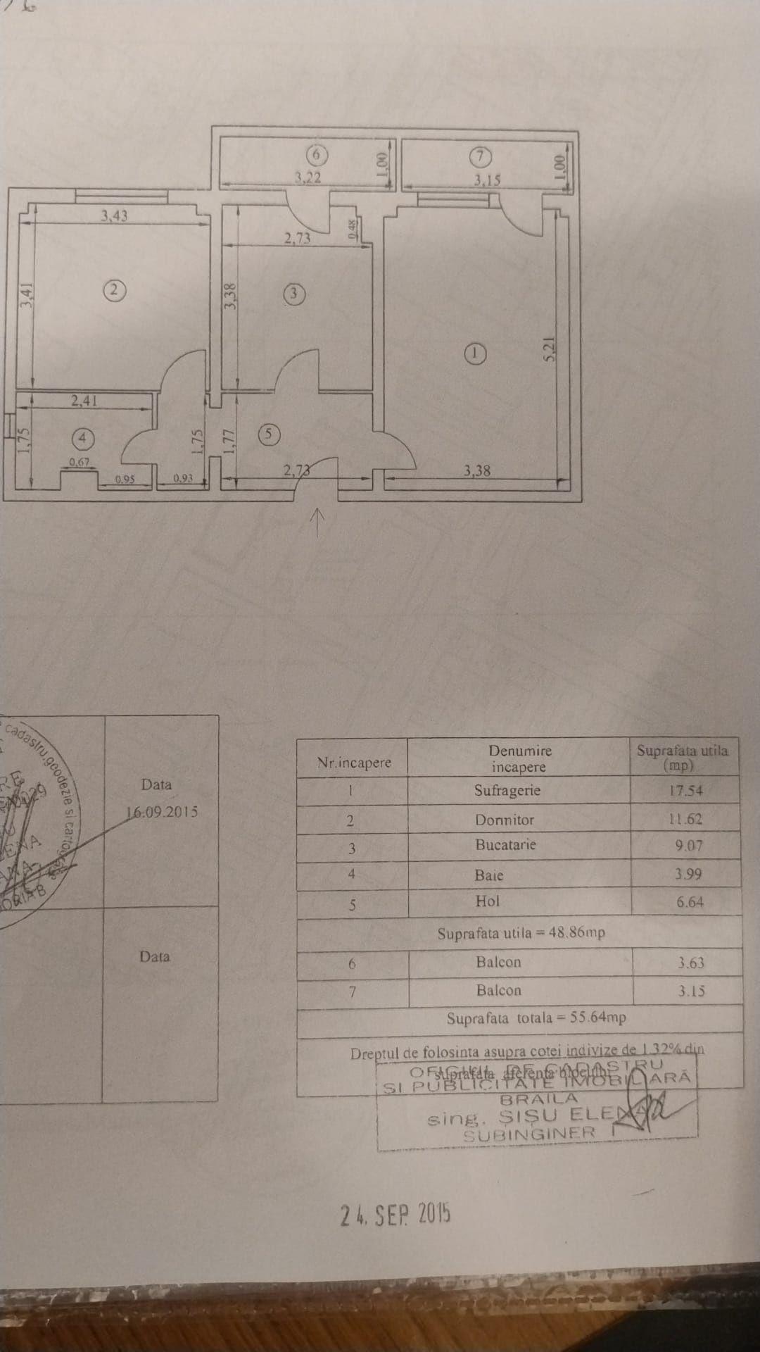 Vând apartament 2 camere pe Bulevardul Dorobantilor