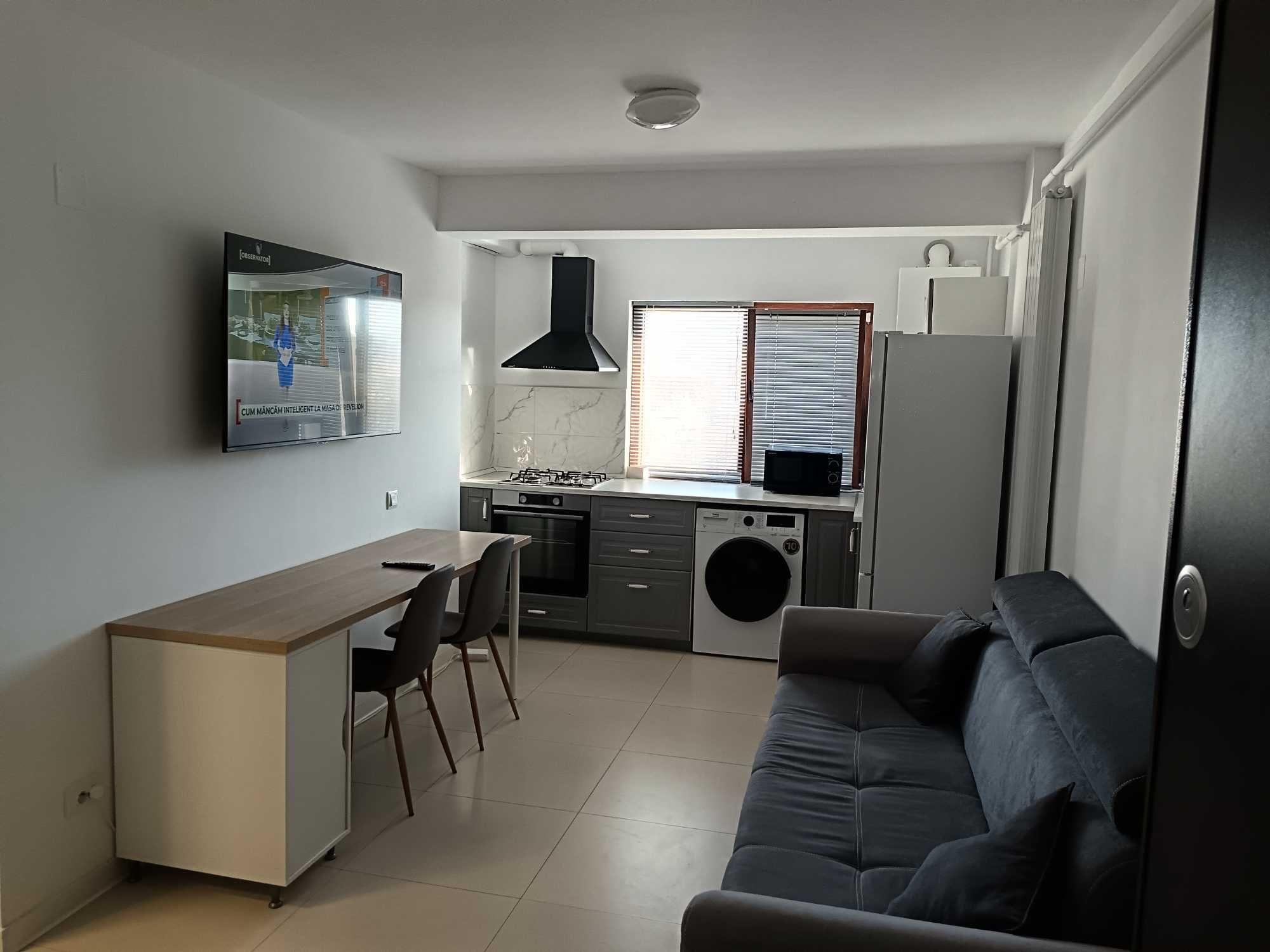 Închiriez,Apartament 1 camera - tip studio, zona Carrefour-Mall Brăila