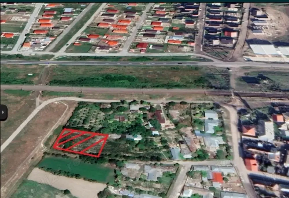 De vânzare 1257 mp intravilan-curti construcții Serbestii Vechi- Galați