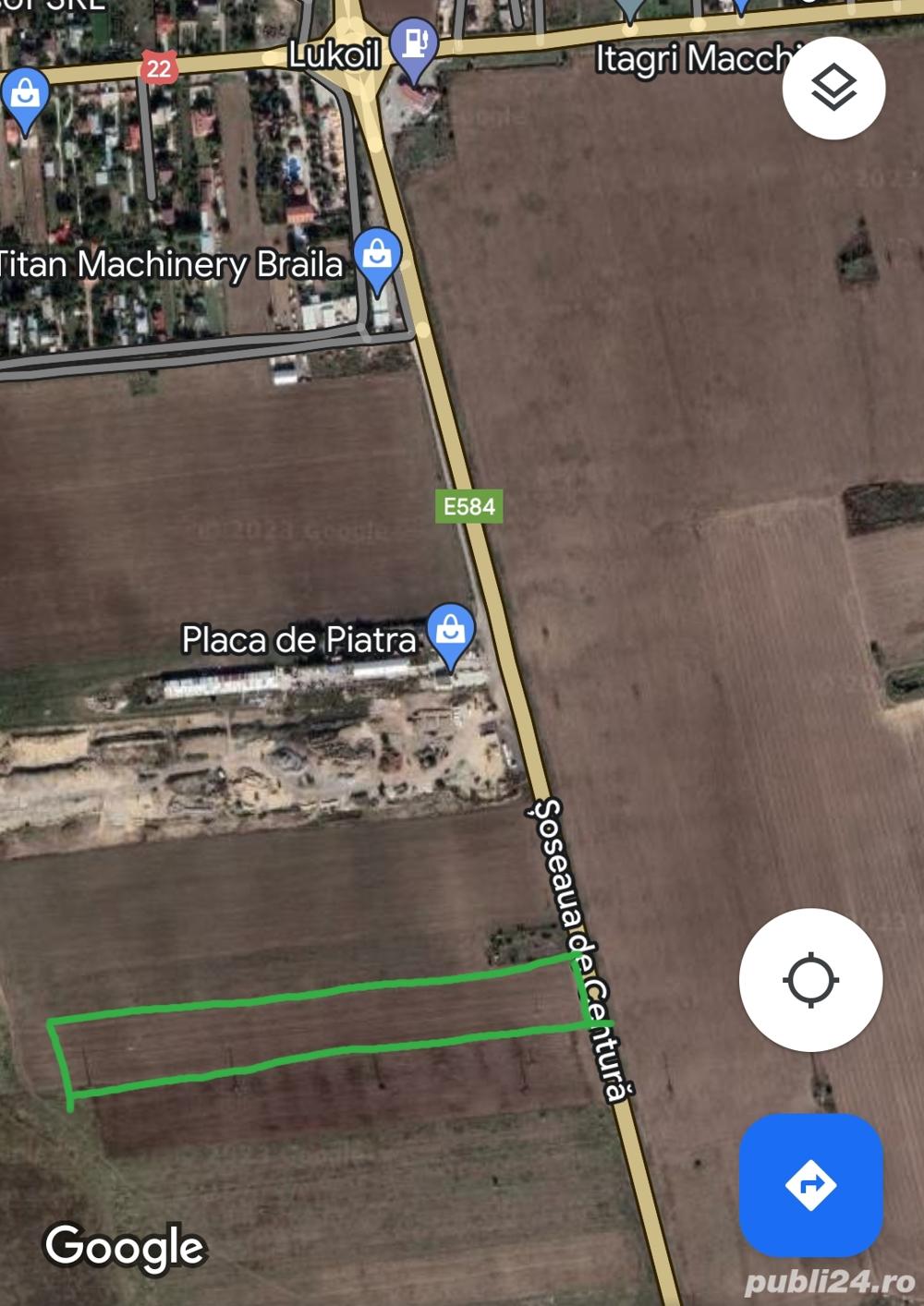 Vand teren centura Braila 7500 mp - imagine 1