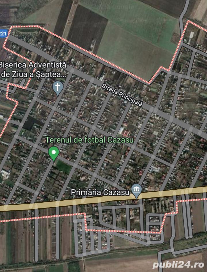 Vând teren de 4280 mp, intravilan, Comuna Cazasu vechi, județul Braila