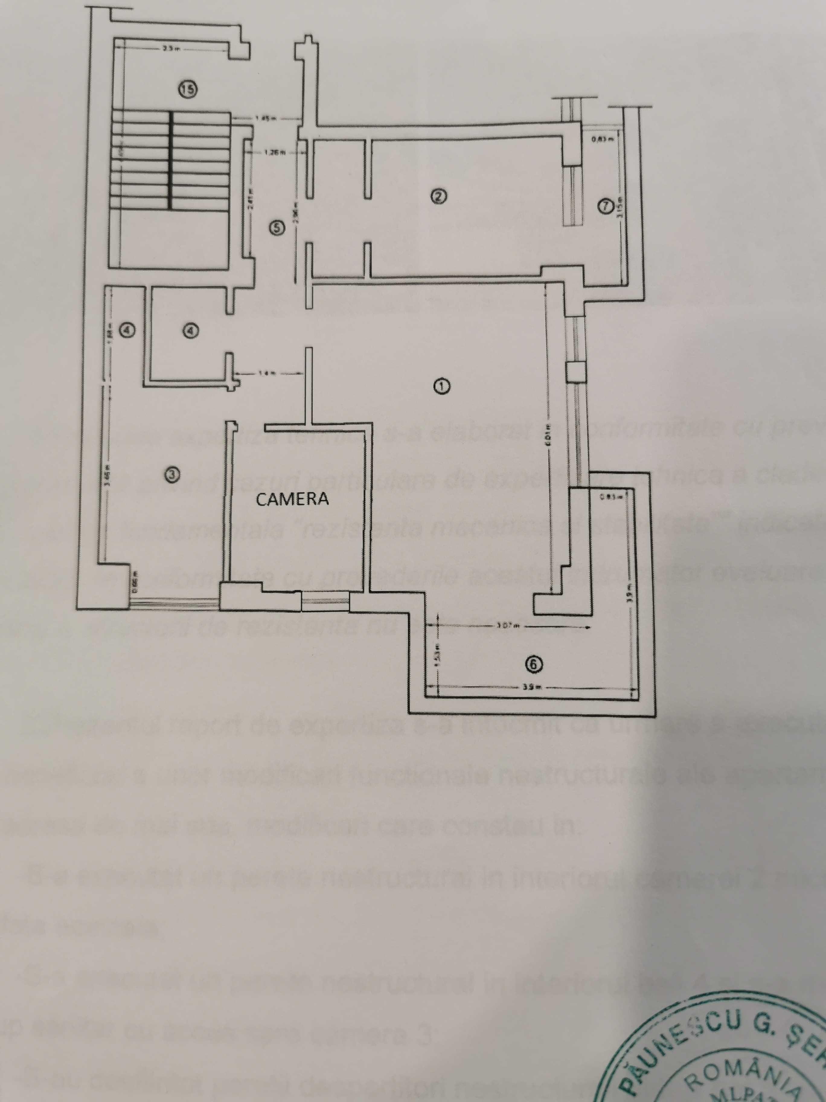 Apartament 4 camere decomandat, Damaroaia