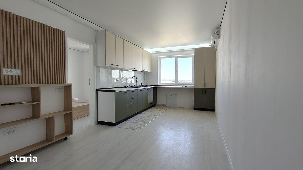 Garsonieră nouă cu balcon și lift, aproape de parcuri
