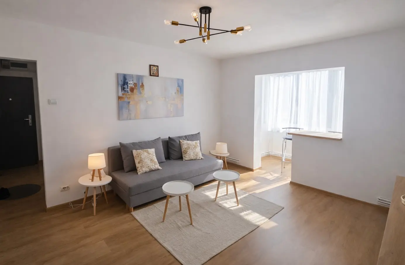 Apartament 2 camere, prima închiriere – Tractorul, lângă Coresi - imagine 1