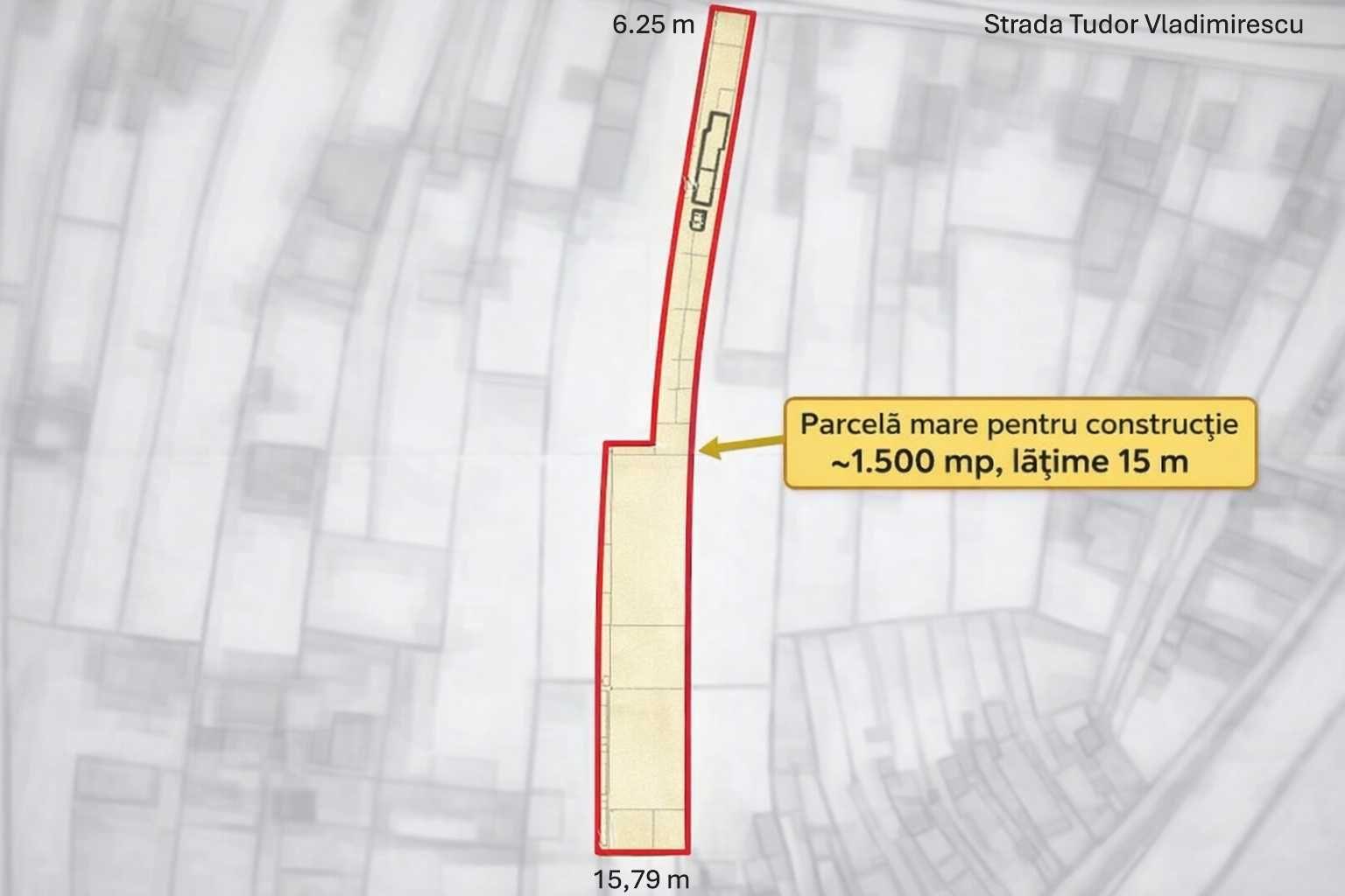 Teren 2.000 mp Domnești – zonă centrală, utilități, ideal investiție - imagine 1