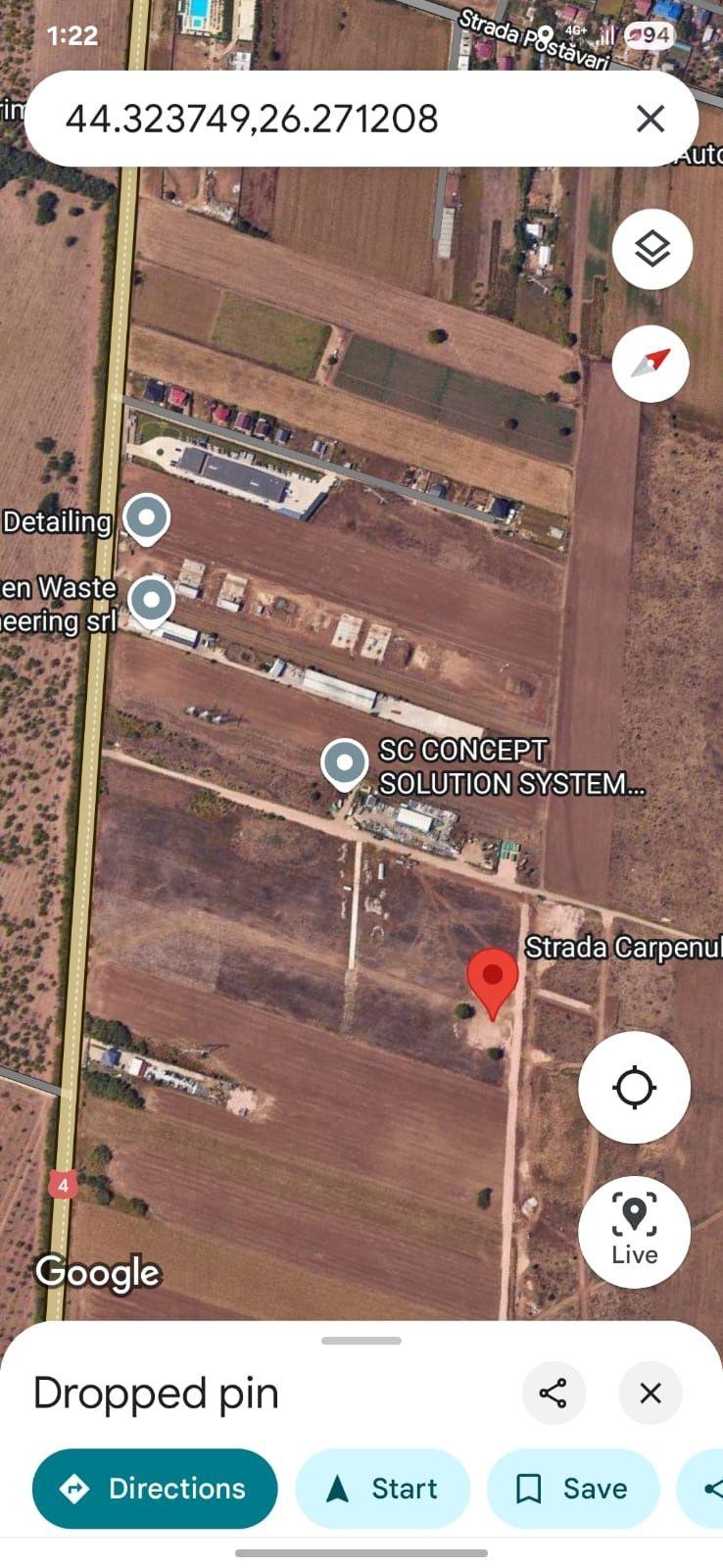 Teren de vanzare Frumusani, la 8 min de București! - imagine 1