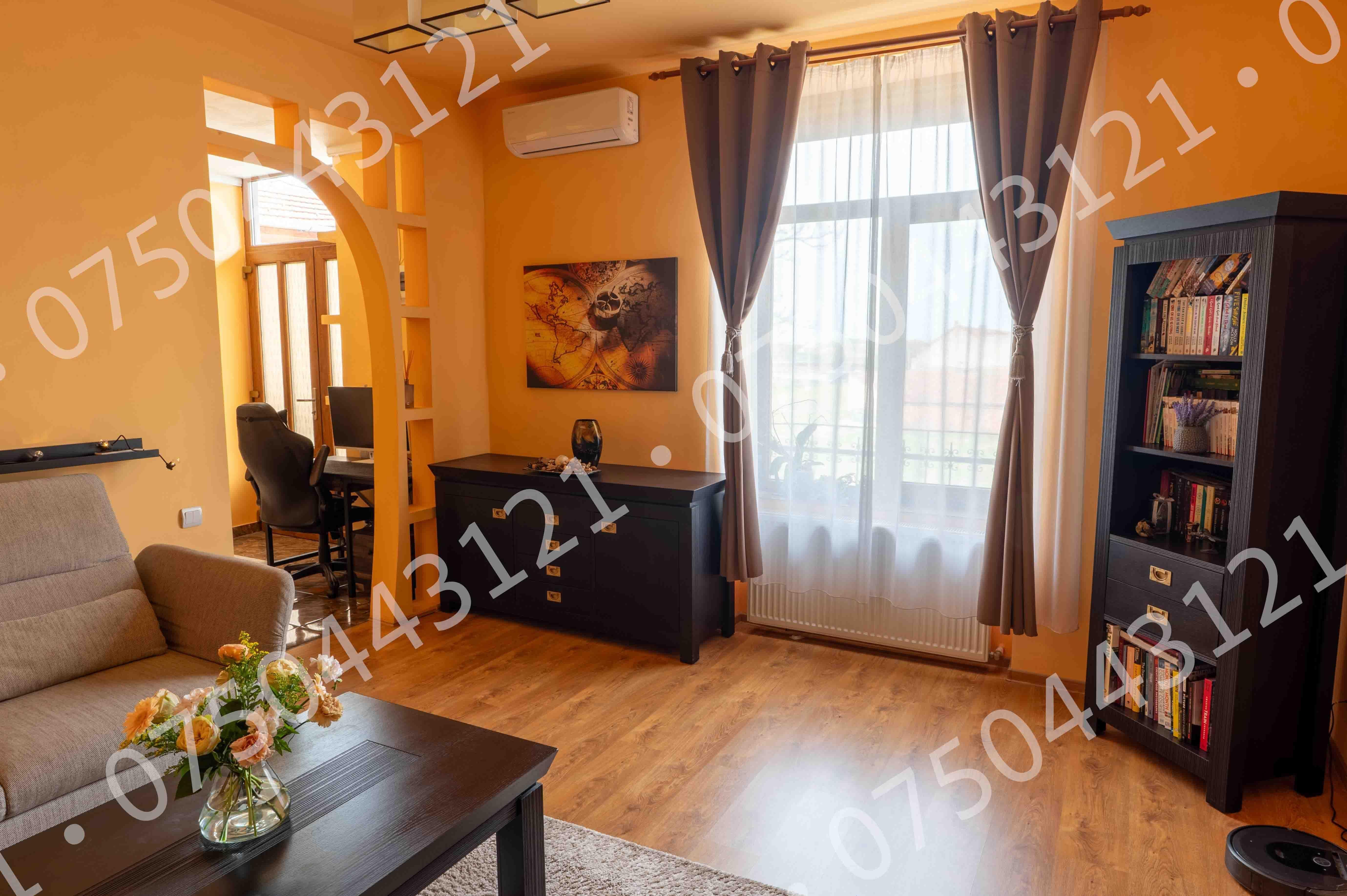 Apartament 2 camere, central, spațios, complet utilat, parcare (PROPRIETAR)