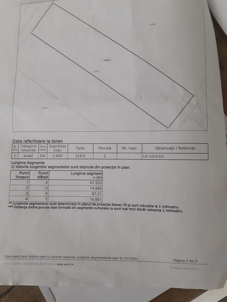 Teren Barbosi 1000metri - imagine 1