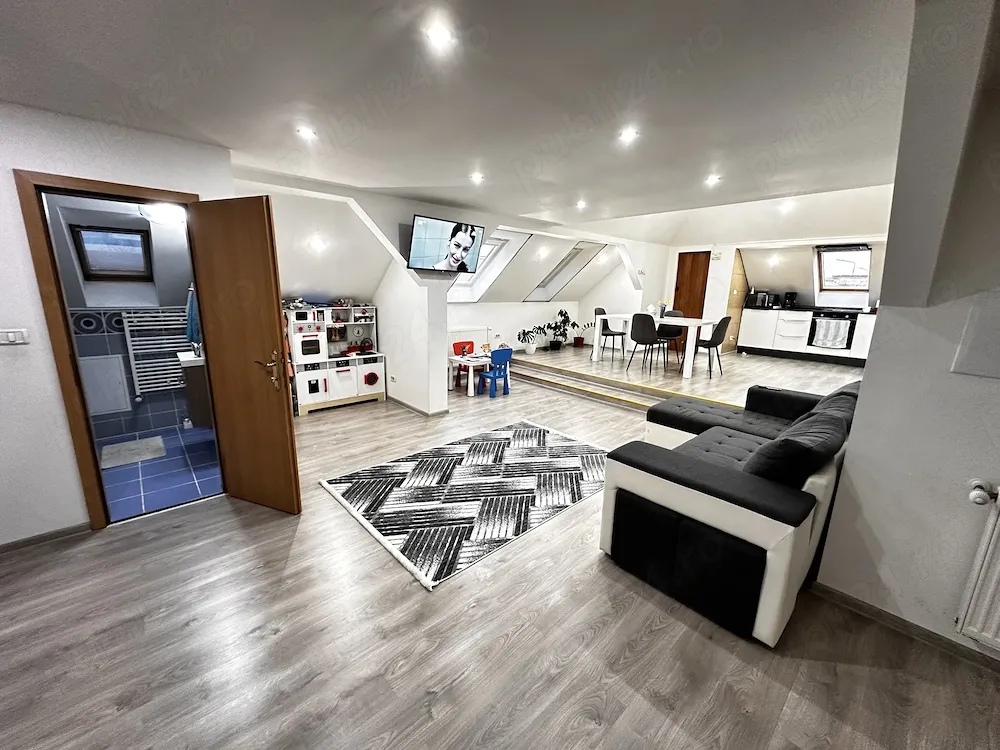 Apartament   mansarda de vanzare la curte comuna - imagine 1