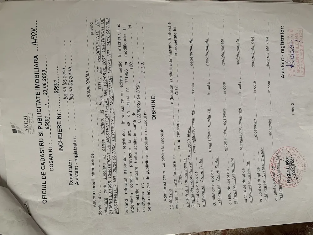 Teren extravilan în jilava  . - imagine 1