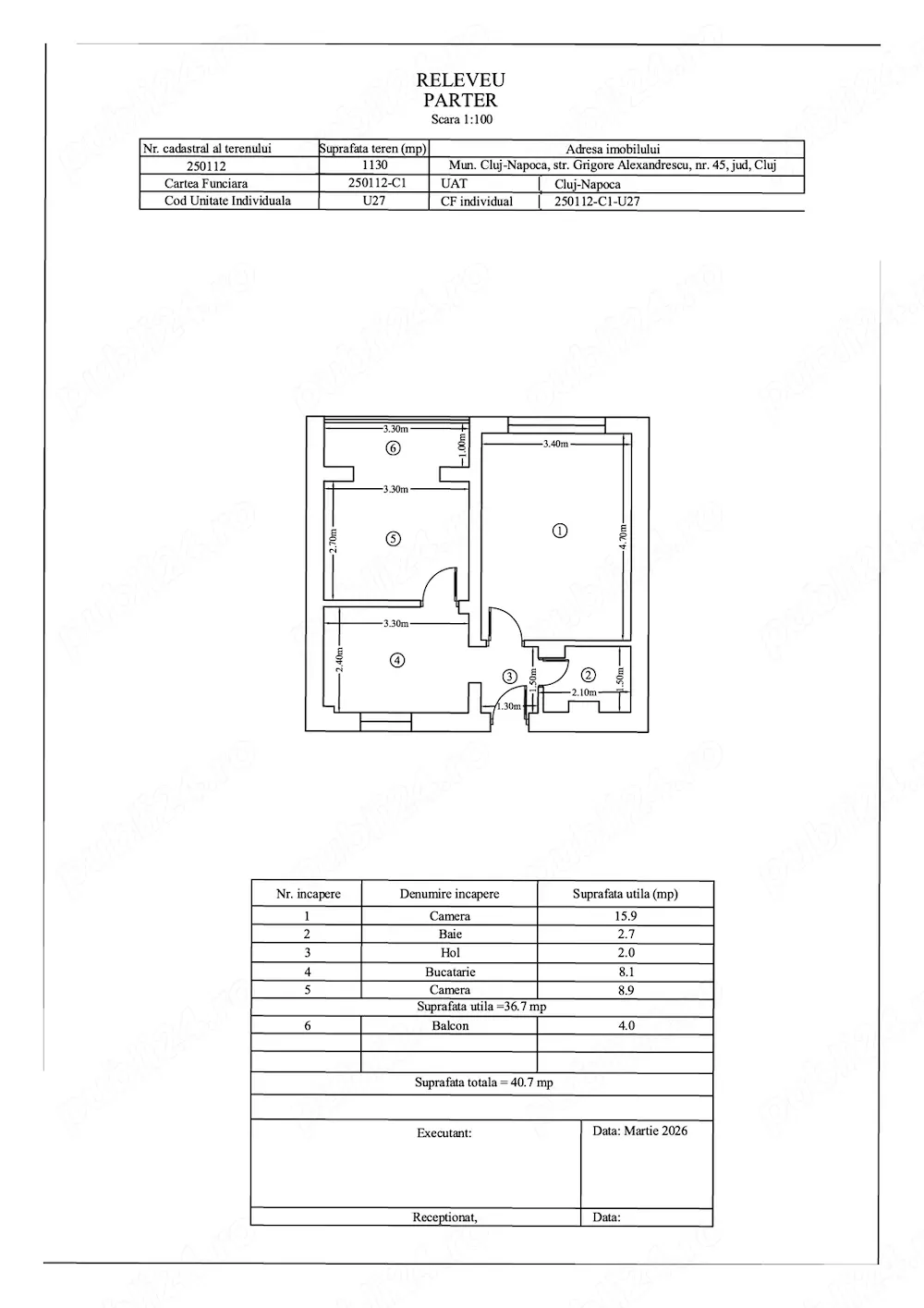 Vand apartament cu 2 camere la parter pe str. Grigore Alexandrescu - imagine 1