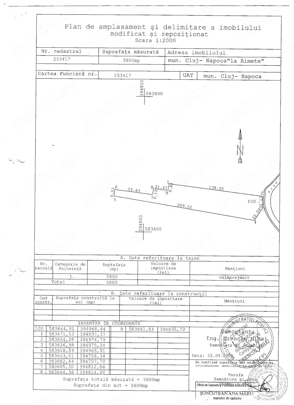 P.F. vand teren intravilan - imagine 1