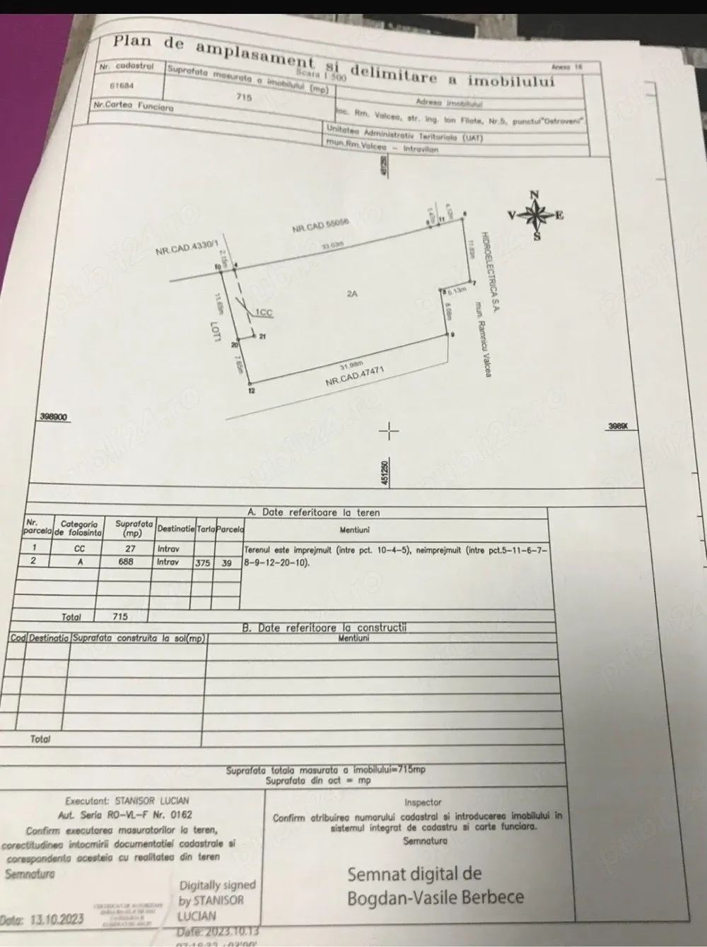 Teren intravilan ostroveni - imagine 1