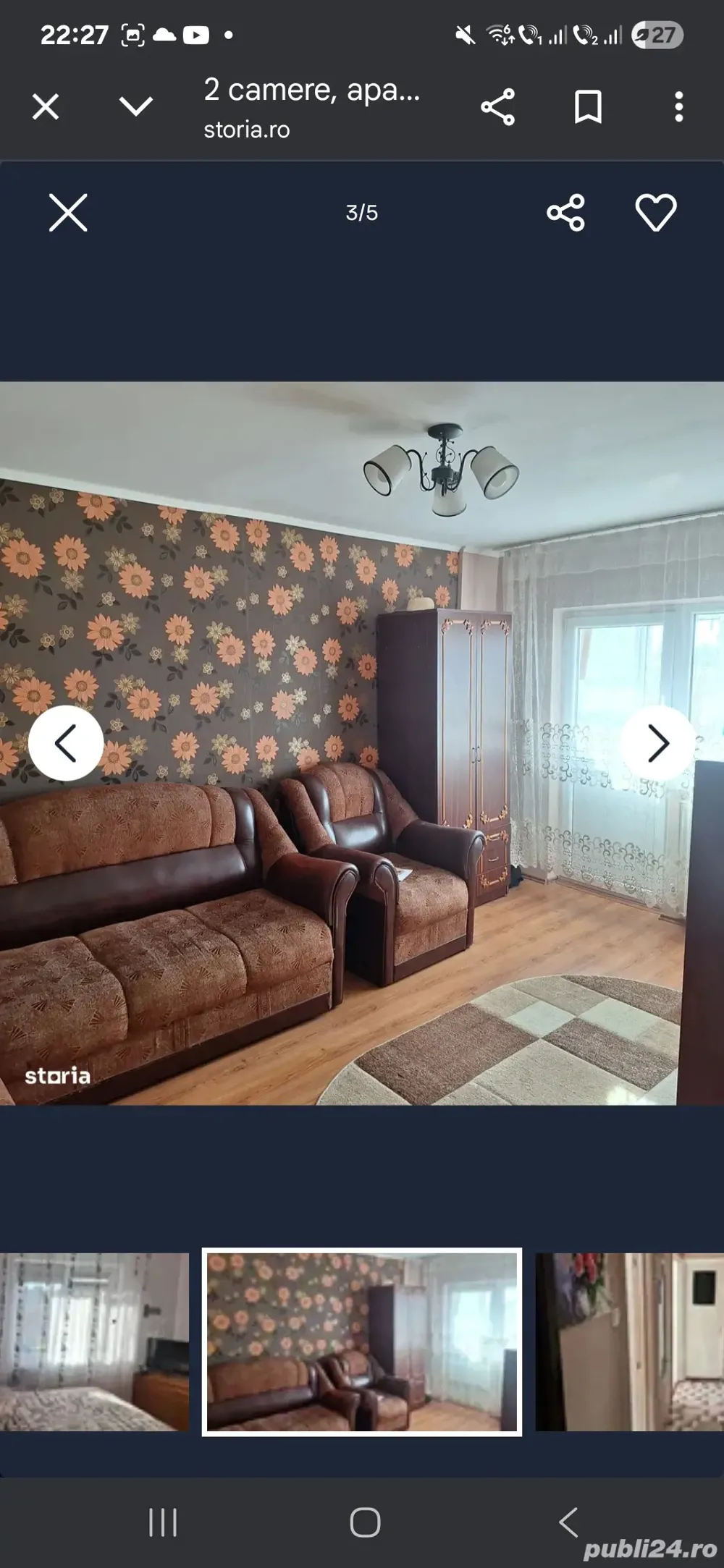 Proprietar Vând apartament 2 camere in Brăila zona Progresul ! - imagine 1