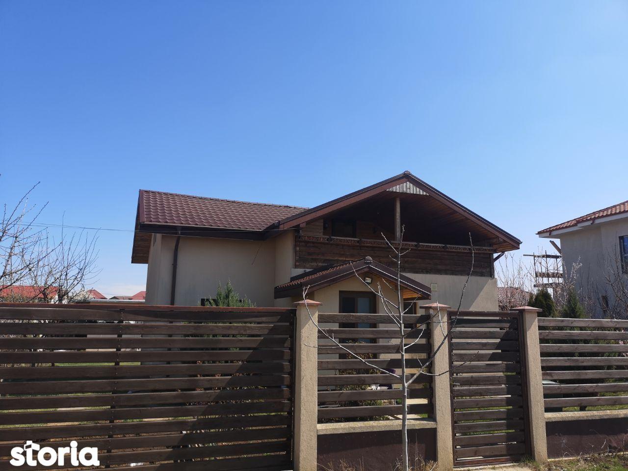 Casă P+mansarda, curte 700 mp – Cartierul nou, str. Miorița, Berceni - imagine 1