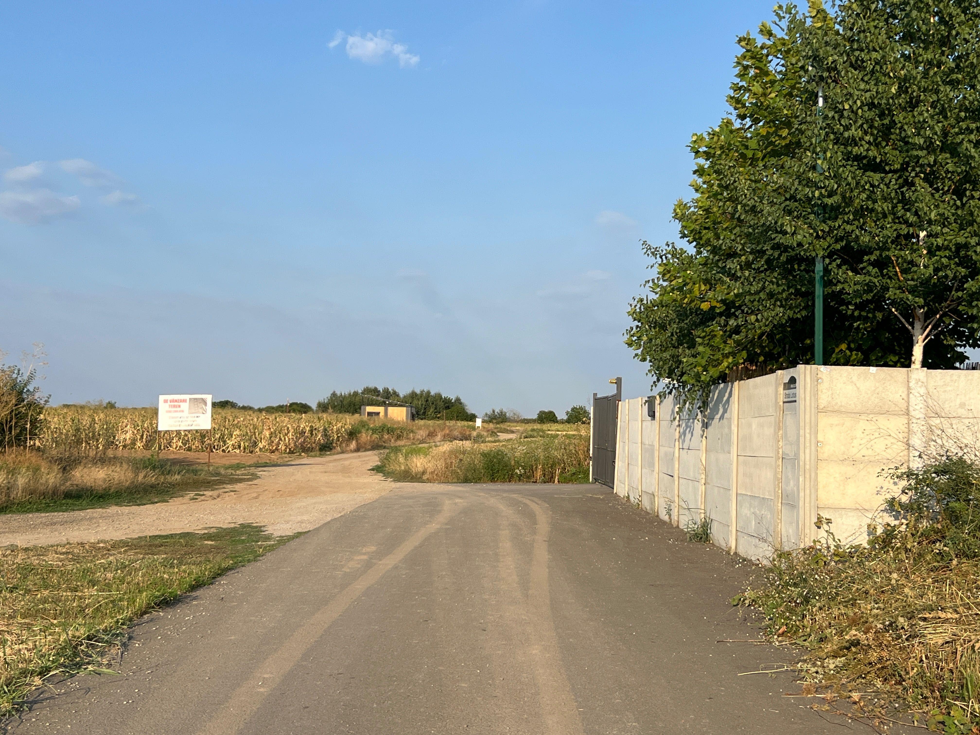 Teren de vanzare Corbeanca Ilfov!