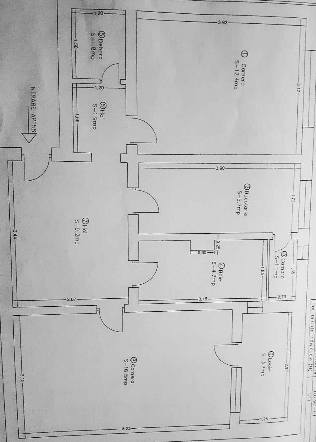 Apartamen 2 camere Vasile Aaron complet renovat