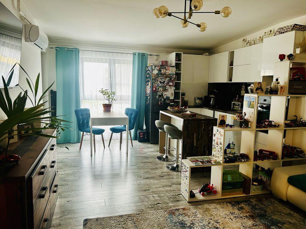 Apartament modern 2 camere, 56 mp + balcon 6 mp | Apahida – Drumul Cojocnei | Parcare + Pod