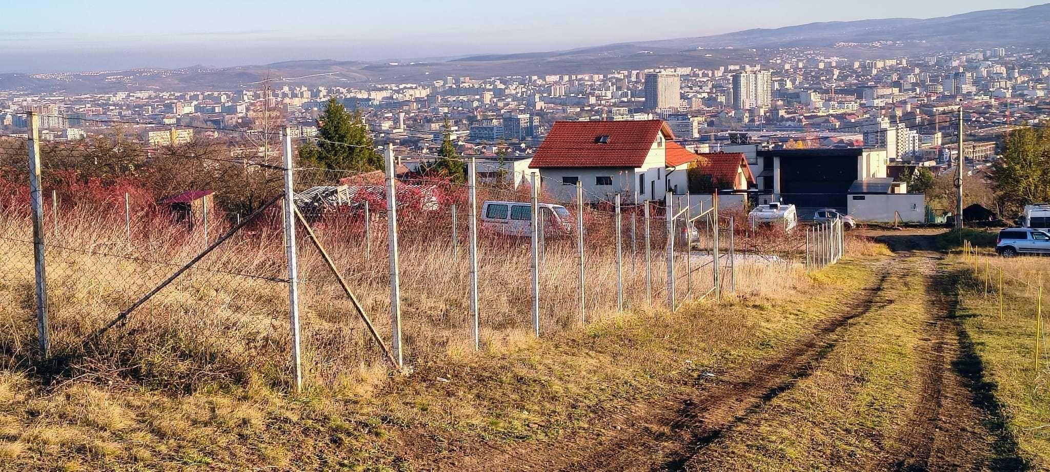 Teren ptr casă Dambul Rotund-506 mp+87 mp. drum